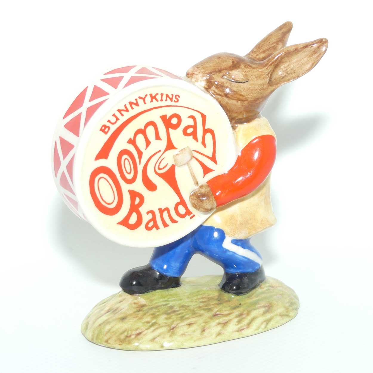 DB026 Royal Doulton Bunnykins Drummer | Golden Jubilee stamp | 50 Years | no box