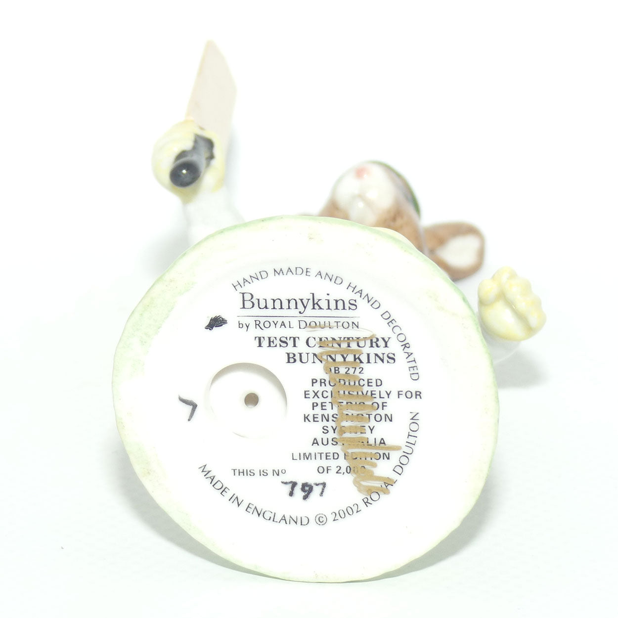 DB272 Royal Doulton Bunnykins Test Century | LE797 | signed | no box