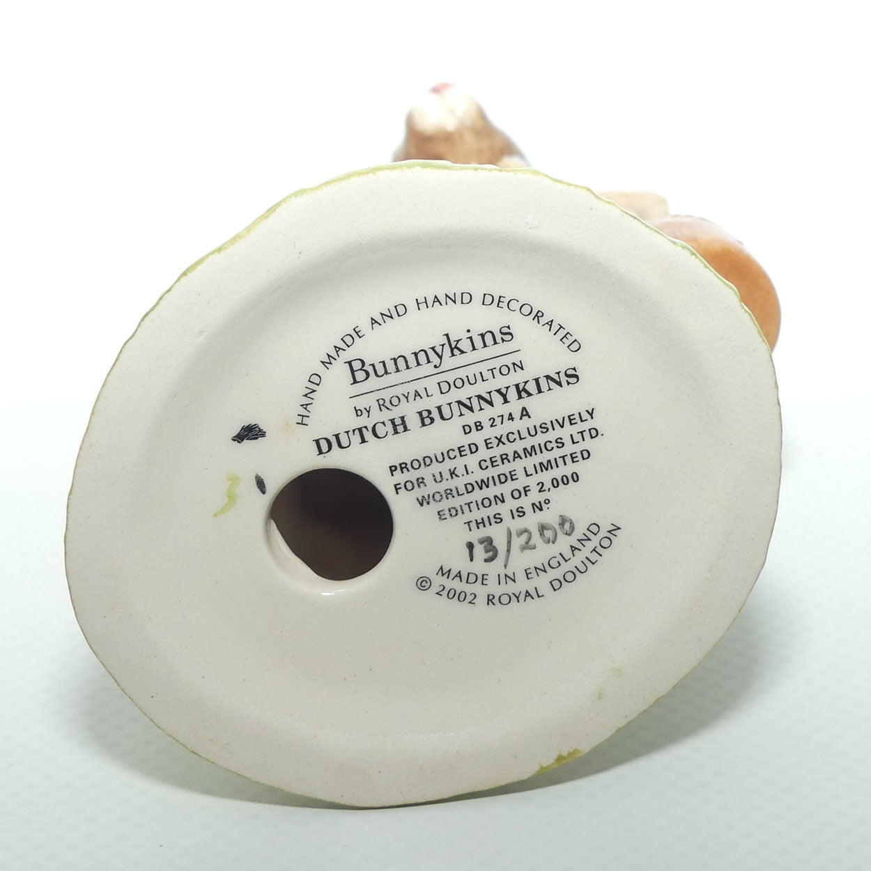 DB274A Colourway | Royal Doulton Bunnykins Dutch | LE200 only | boxed