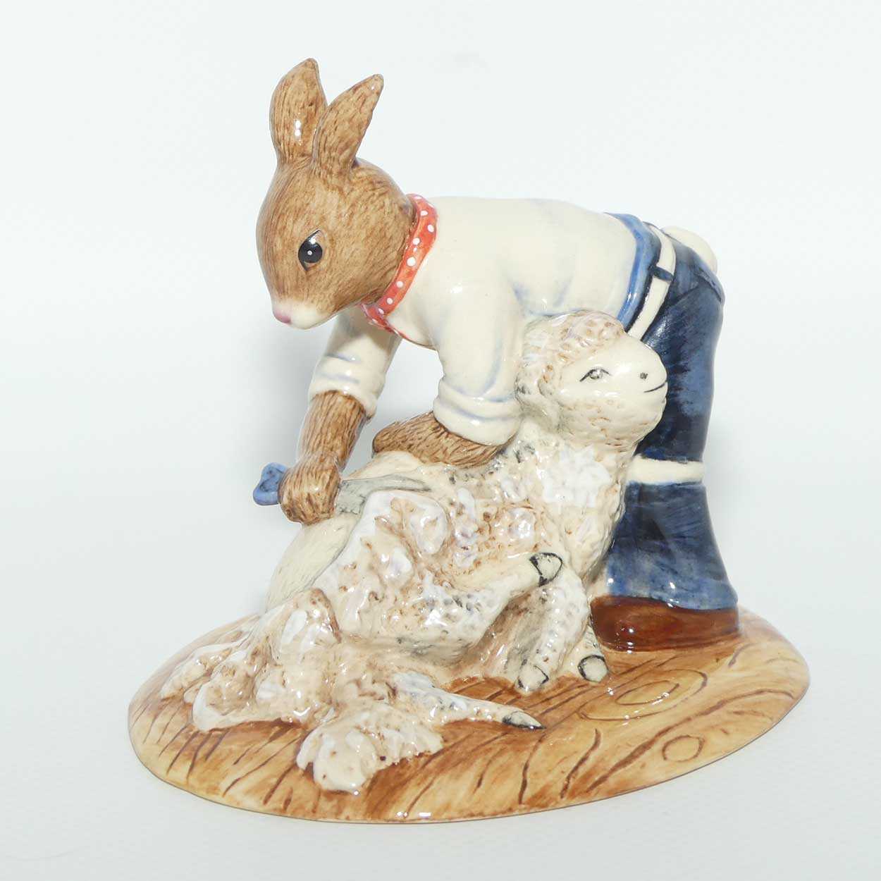 DB368 Royal Doulton Bunnykins Aussie Shearer | LE 036/1000 | box + Cert