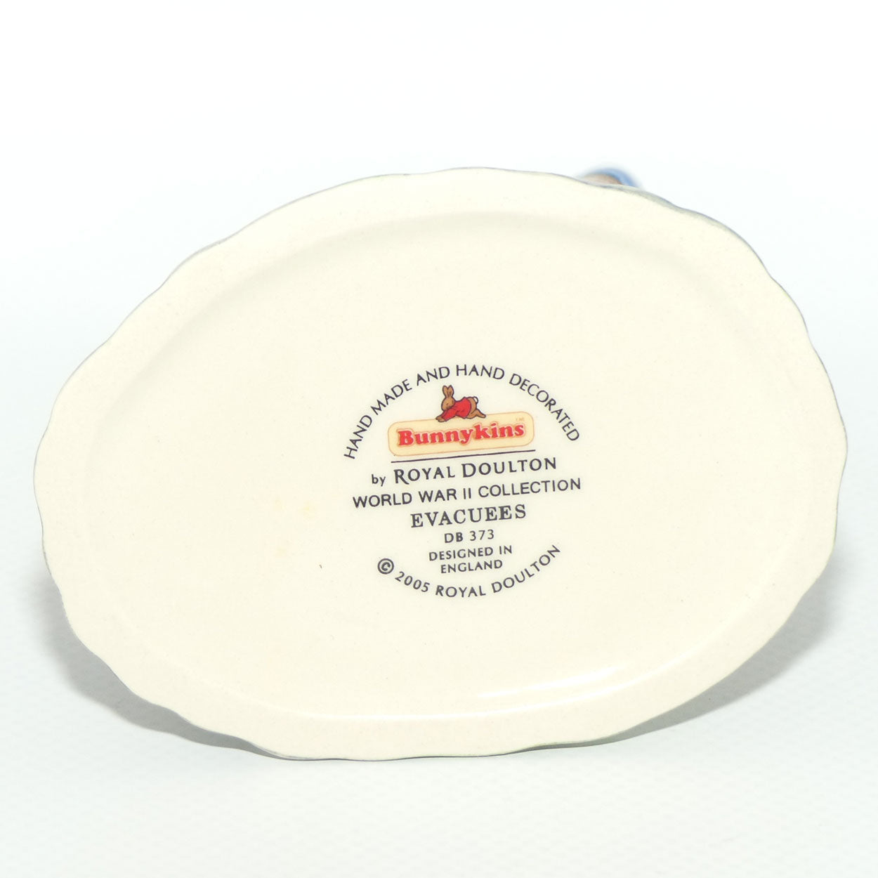 DB373 Royal Doulton Bunnykins World War II | Evacuees