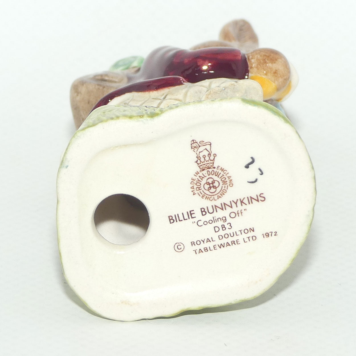 DB003 Royal Doulton Bunnykins Billie Bunnykins Cooling Off | boxed
