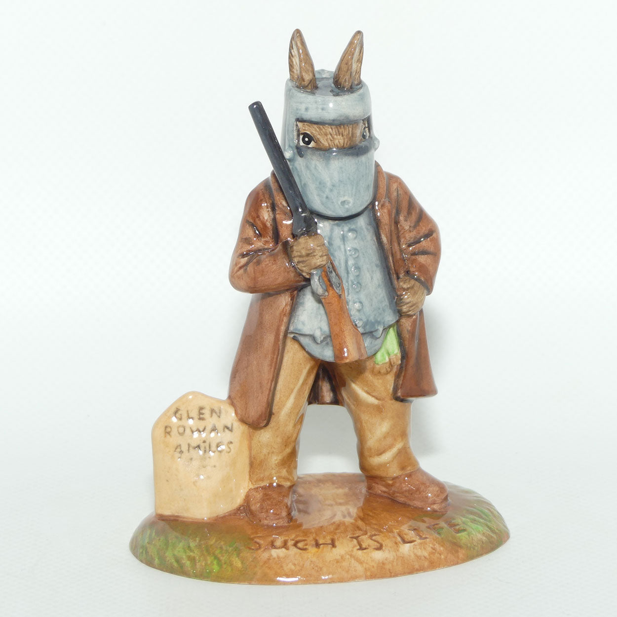 DB406 Royal Doulton Bunnykins Ned Kelly | LE544/1000 | signed, Box + Cert