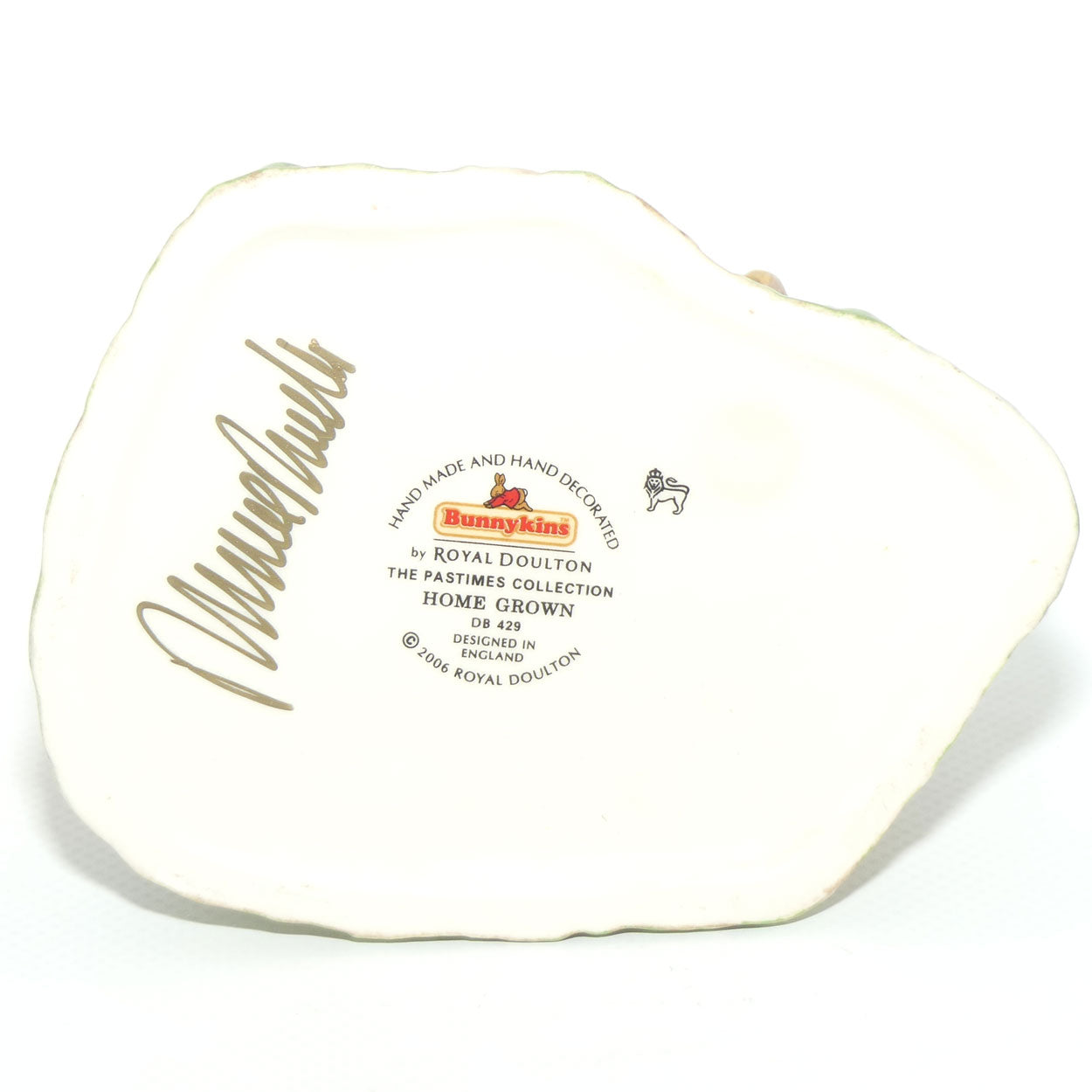 DB429 Royal Doulton Bunnykins Home Grown | Box + Cert