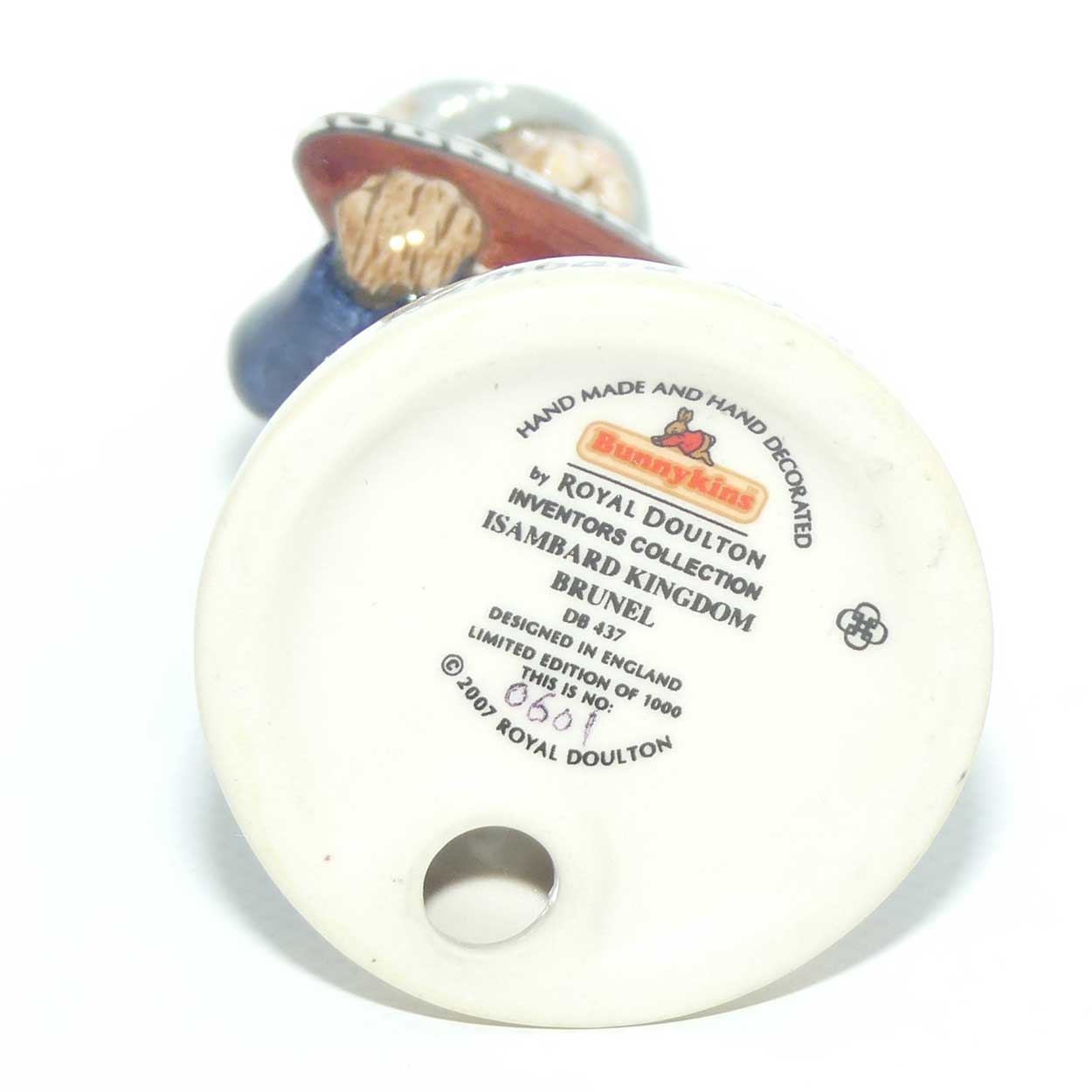 DB437 Royal Doulton Bunnykins Inventors | Isambard Kingdom Brunel | LE601/1000