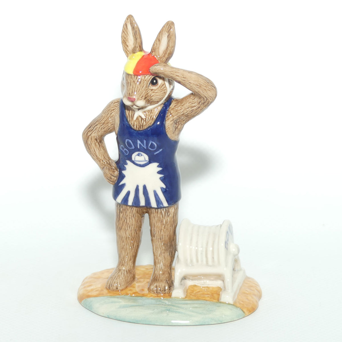 DB457 Royal Doulton Bunnykins Surf Lifesaver | Box + Cert + Signed | LE 193/1000