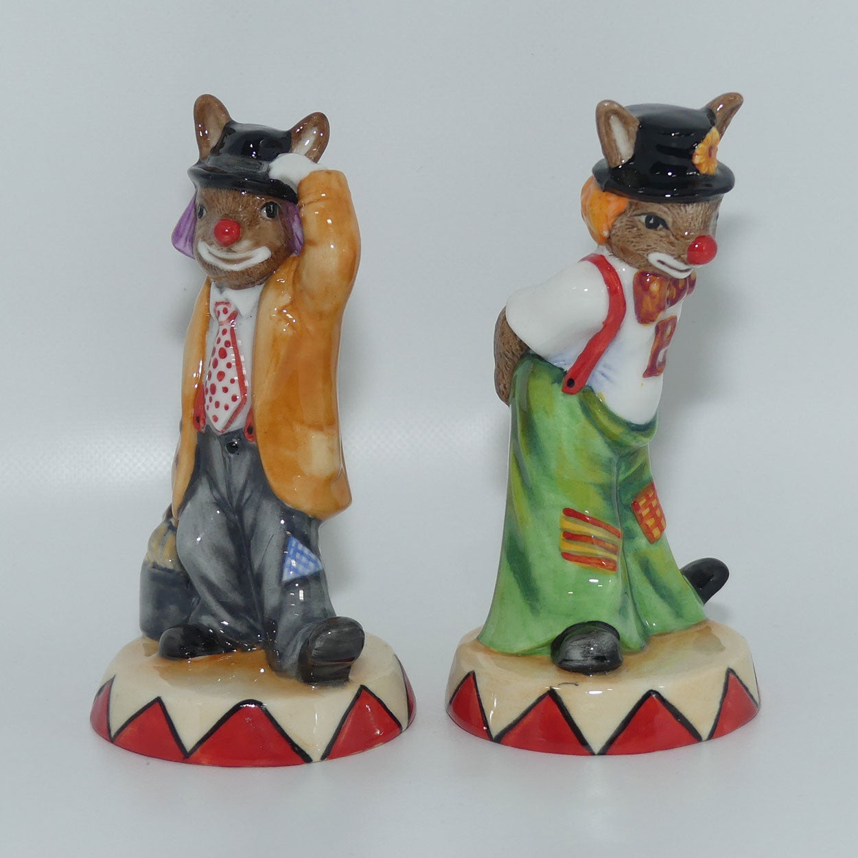 DB468 and DB469 Royal Doulton Bunnykins Slapdash & Tiptoe set | Matched Pair 386/500