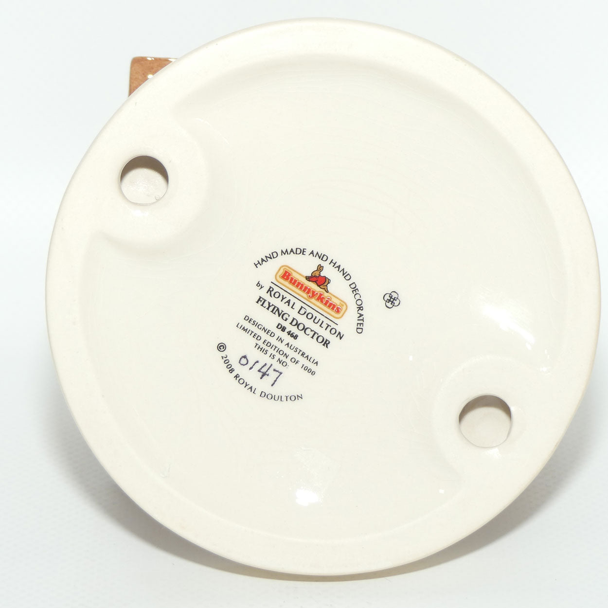 DB468 Royal Doulton Bunnykins Flying Doctor Bunnykins | LE 147/1000 + Box + Cert