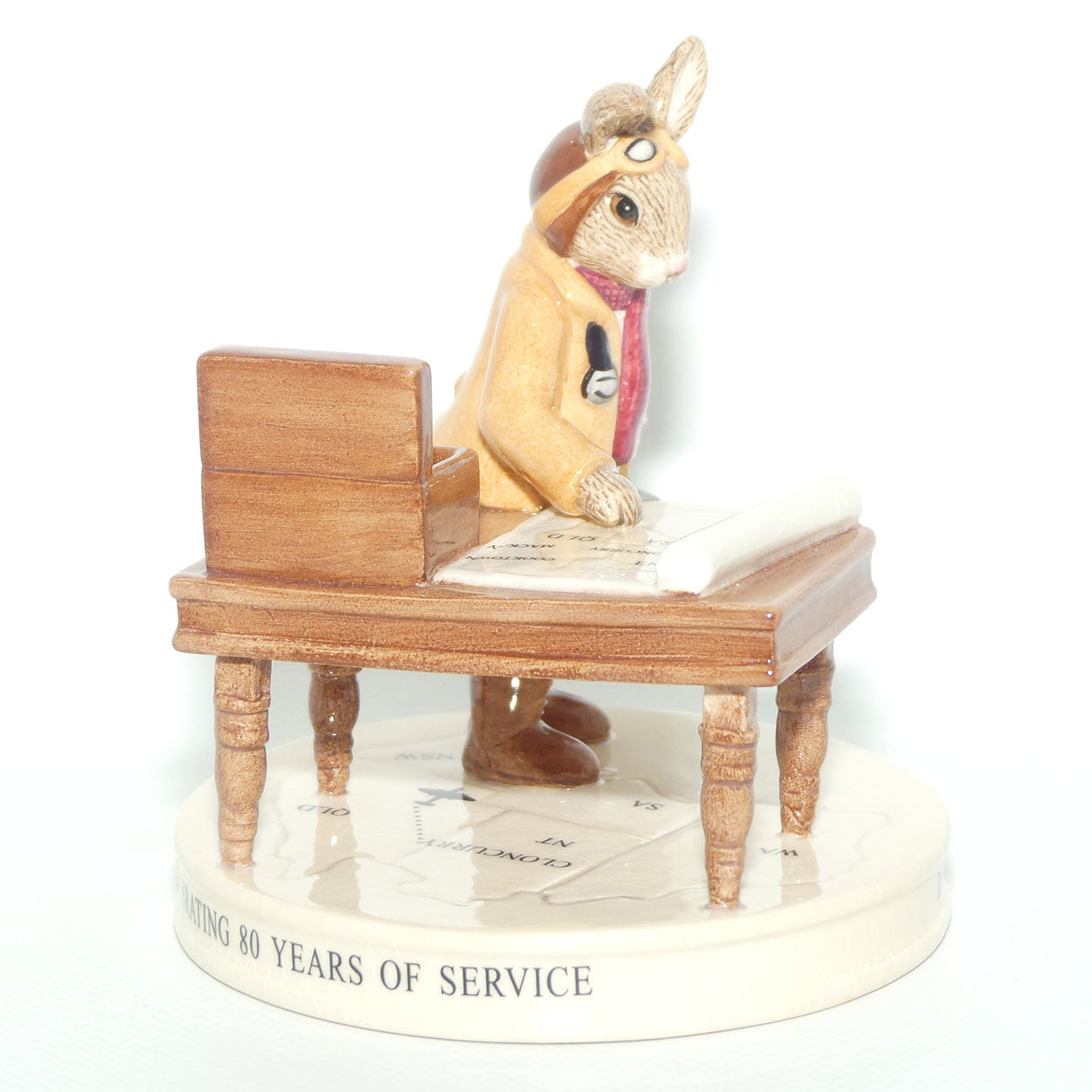 DB468 Royal Doulton Bunnykins Flying Doctor Bunnykins | LE797/1000 | signed + Box + Cert