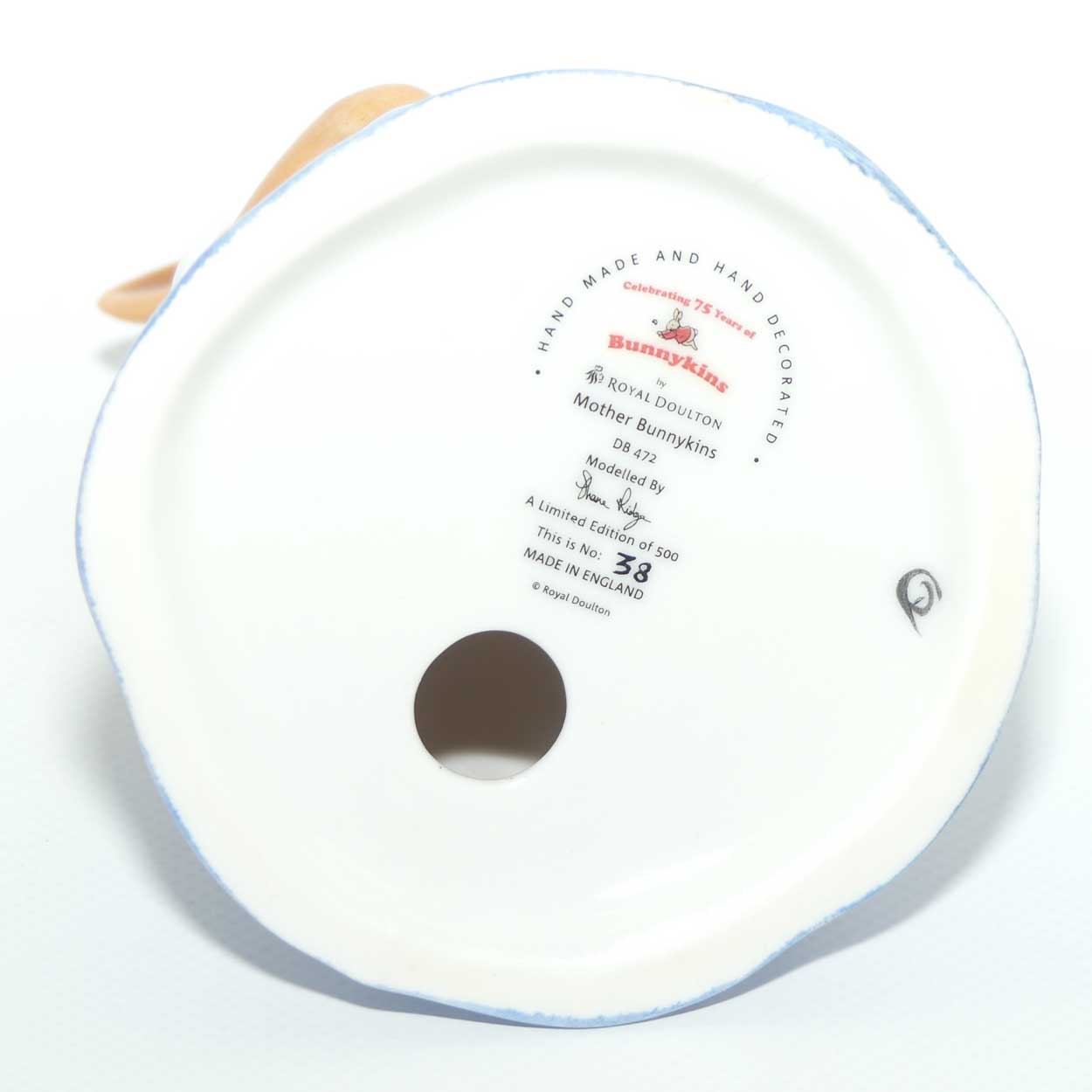 DB472 Royal Doulton Bunnykins Mother Bunnykins | LE 38/500 | box + Cert