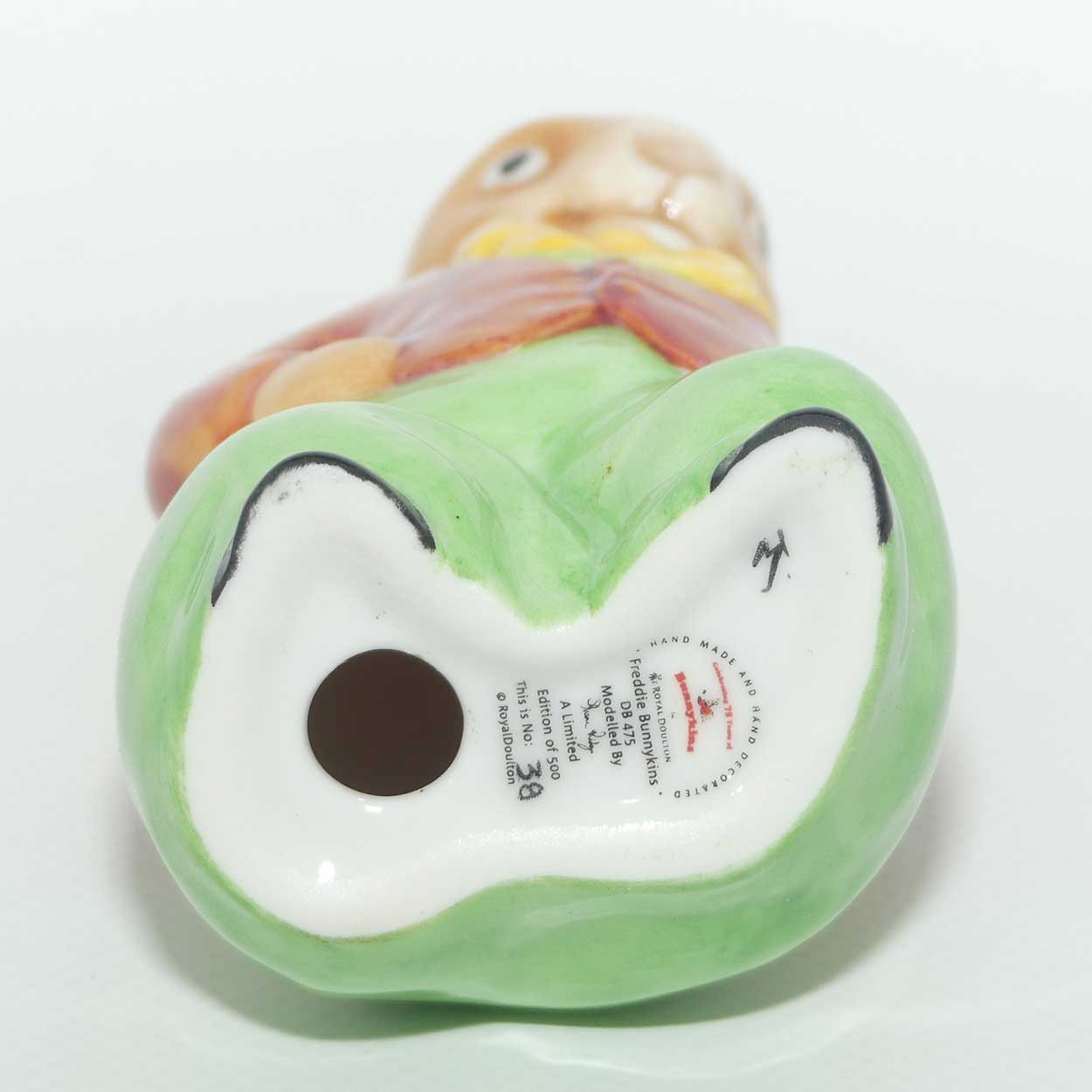 DB475 Royal Doulton Bunnykins Freddie Bunnykins | LE38/500 | box + Cert