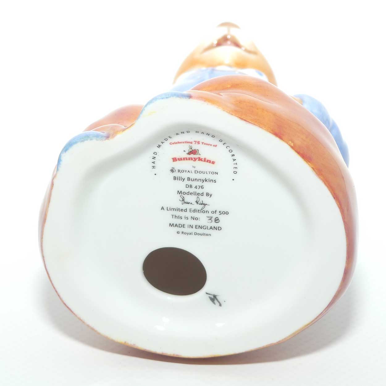 DB476 Royal Doulton Bunnykins Billy Bunnykins | LE38/500 | box + Cert