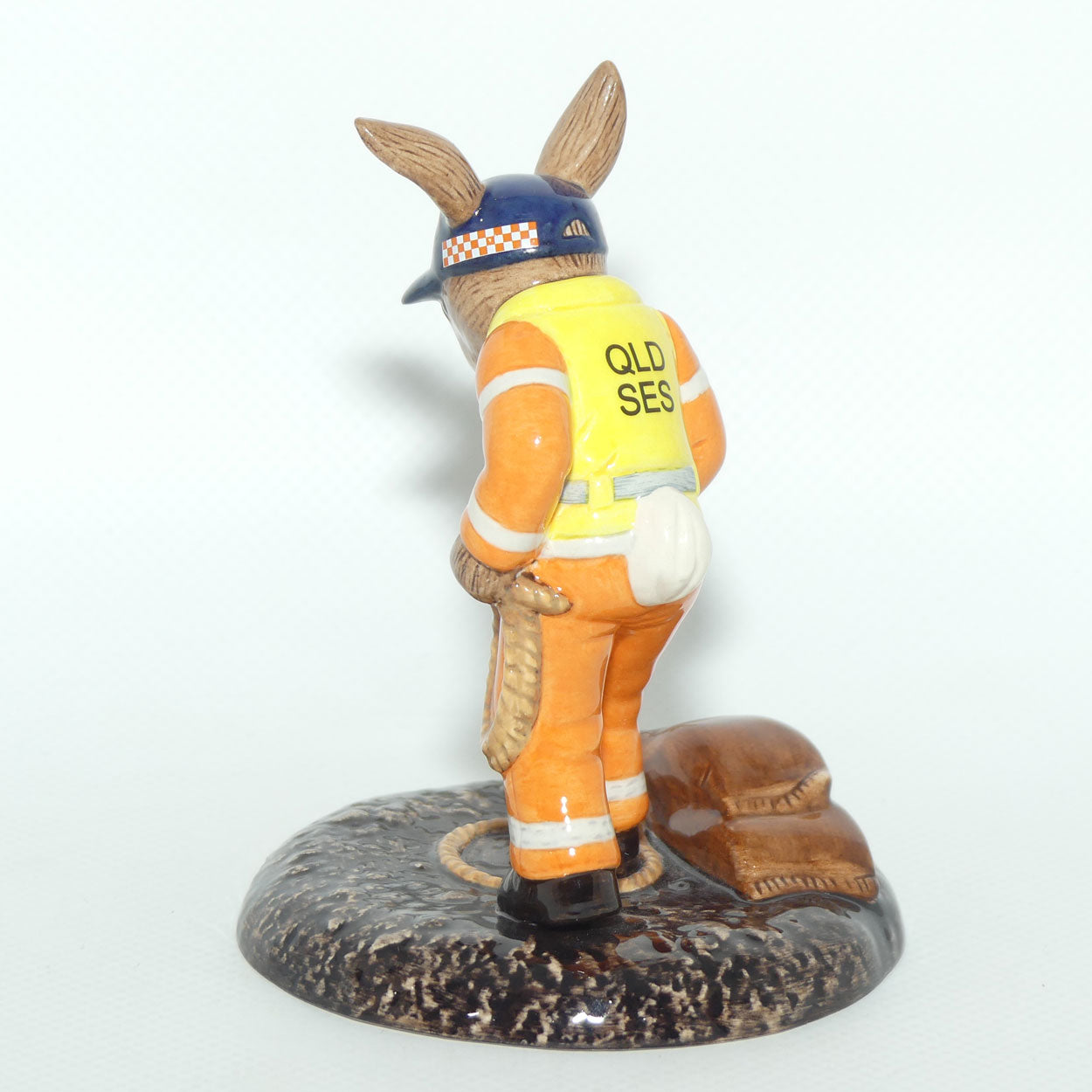 DB504 Royal Doulton Bunnykins Queensland SES | LE 338/1000 | Box + Cert