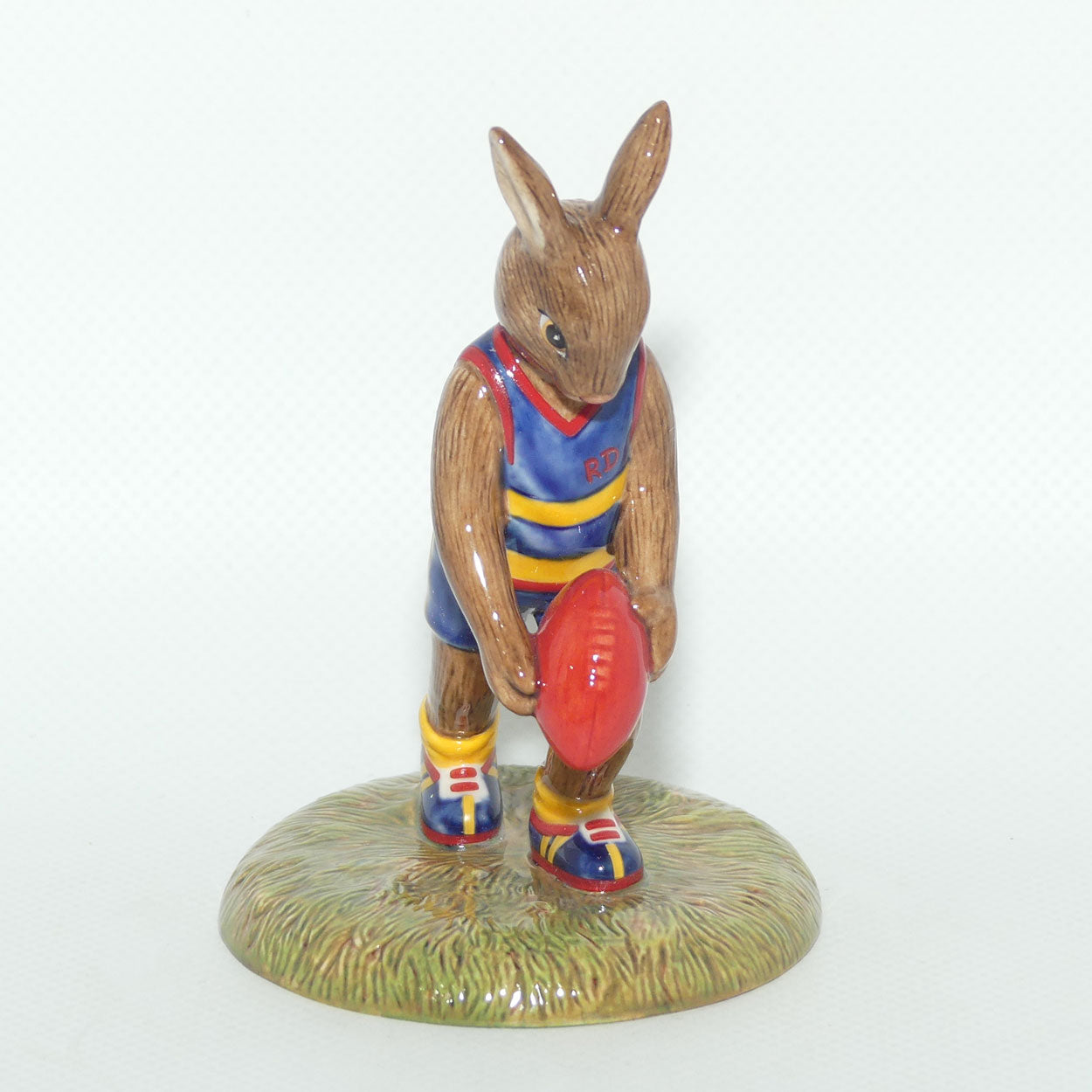 DB508 Royal Doulton Bunnykins Aussie Rules | LE 164/1000 | Box + Cert