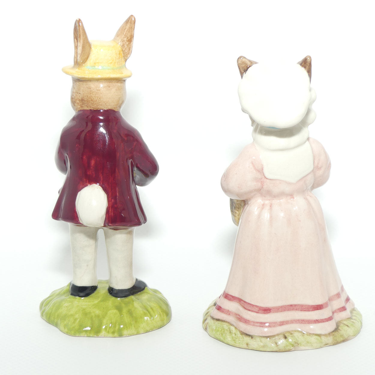 DB051 - 52 Royal Doulton Bunnykins Mr and Mrs Bunnykins at the Easter Parade