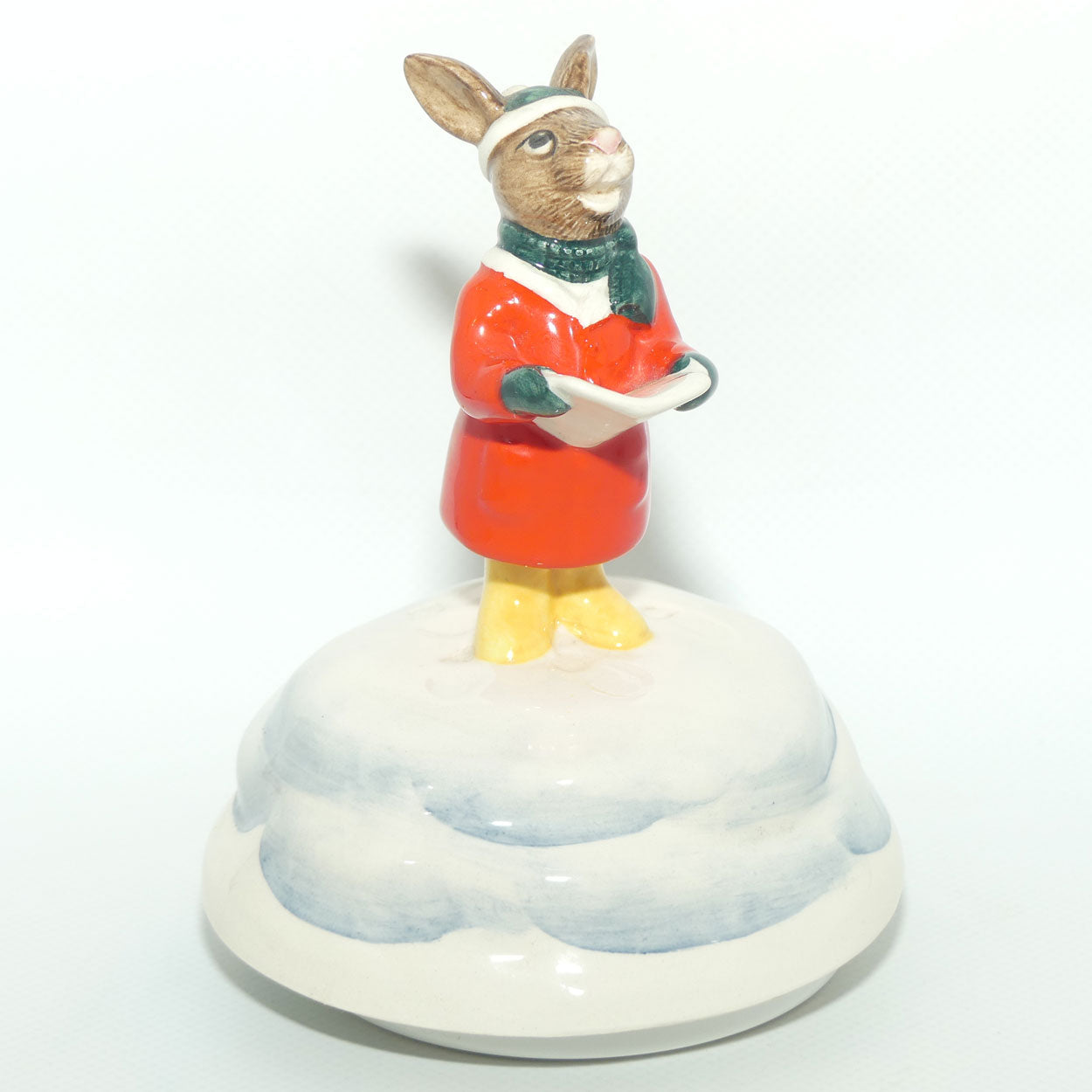 DB053 Royal Doulton Bunnykins Carol Singer Music Box