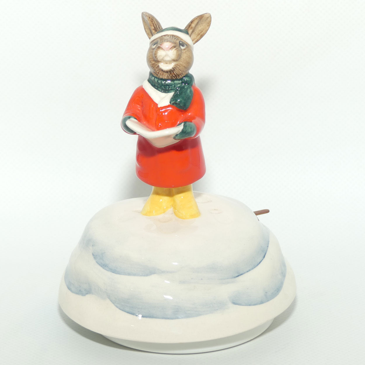 DB053 Royal Doulton Bunnykins Carol Singer Music Box