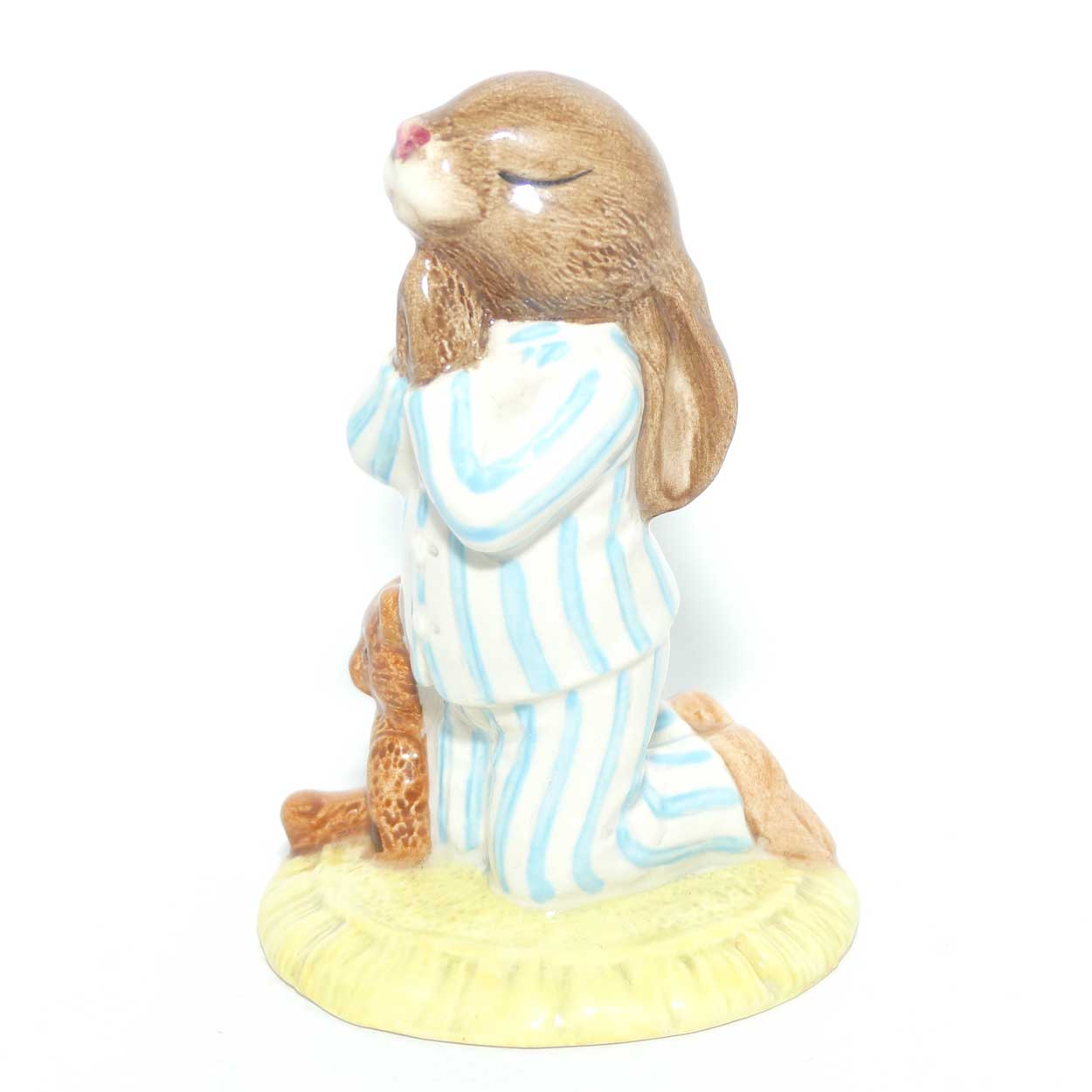 DB055 Royal Doulton Bunnykins Bedtime | White & Blue | no box