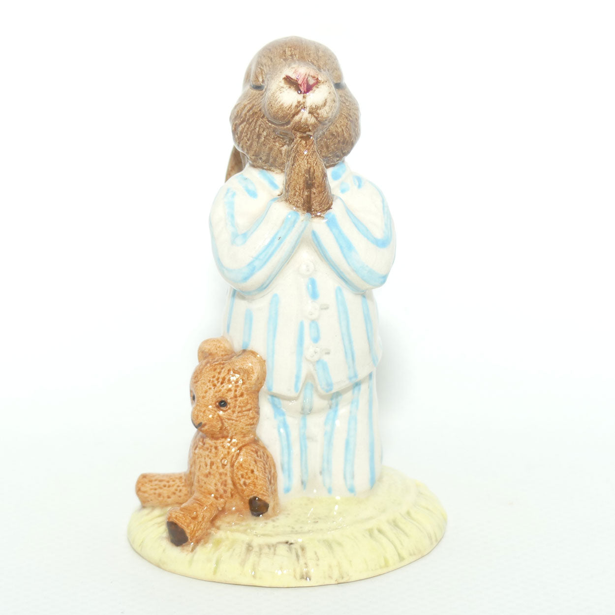 DB055 Royal Doulton Bunnykins Bedtime | White & Blue | Boxed