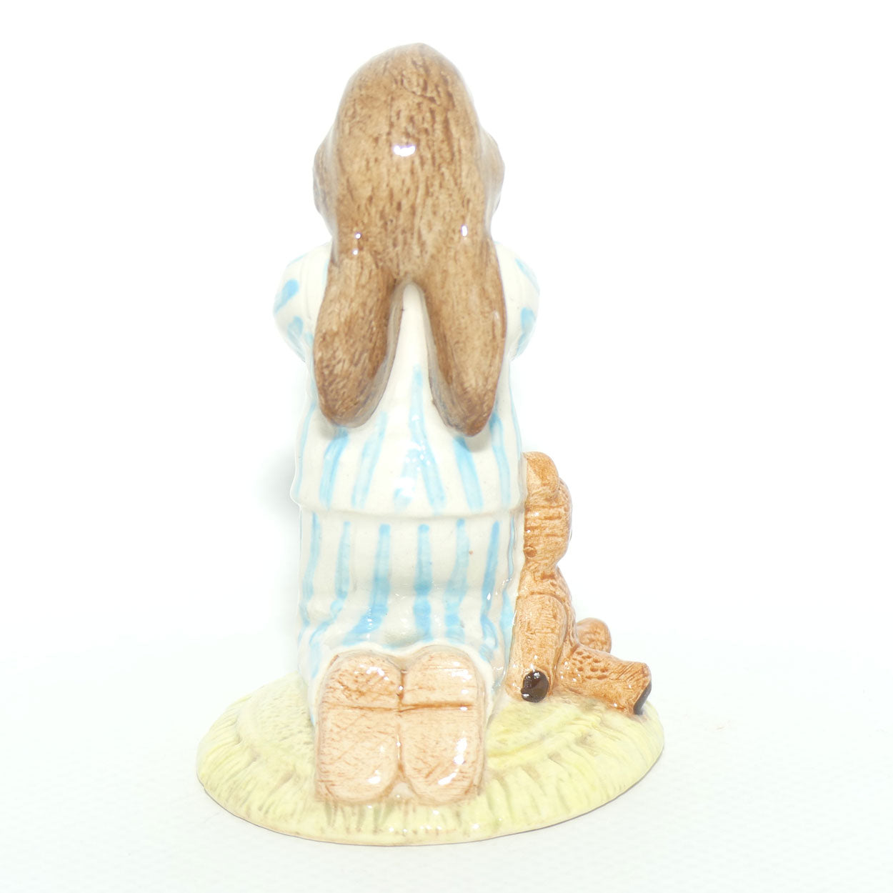 DB055 Royal Doulton Bunnykins Bedtime | White & Blue | Boxed