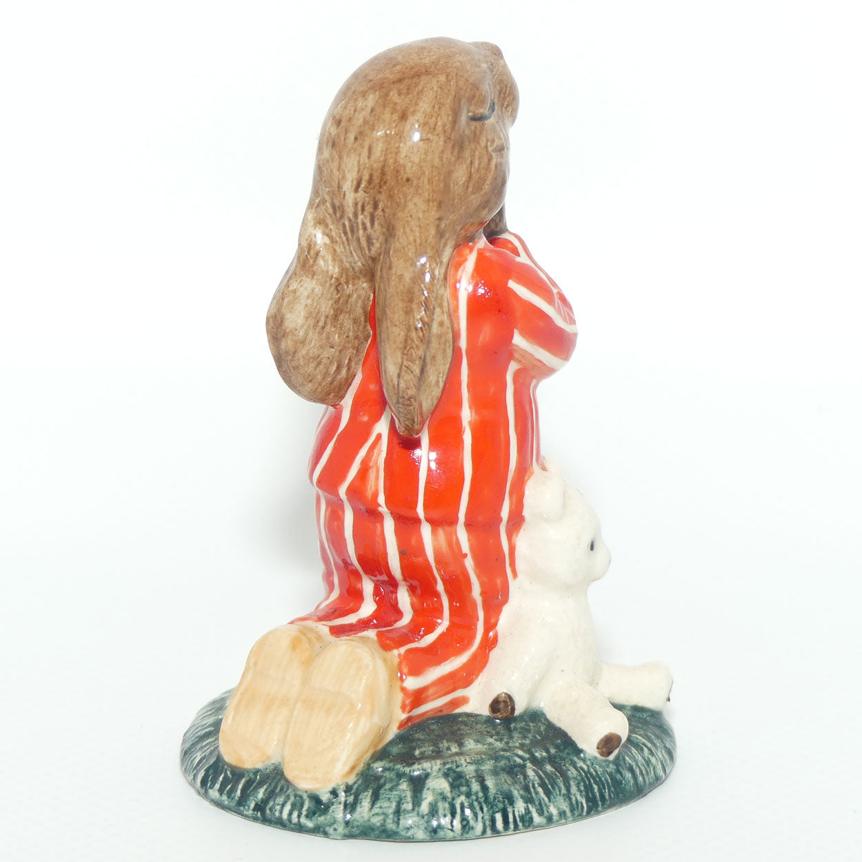 DB063 Royal Doulton Bunnykins Bedtime | Red & White | No box