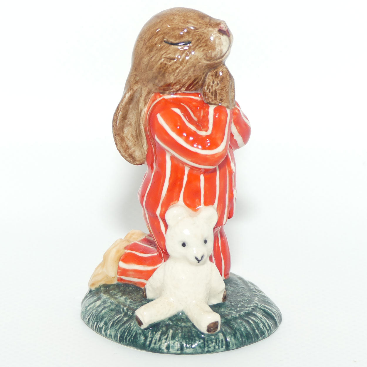DB063 Royal Doulton Bunnykins Bedtime | Red & White | No box