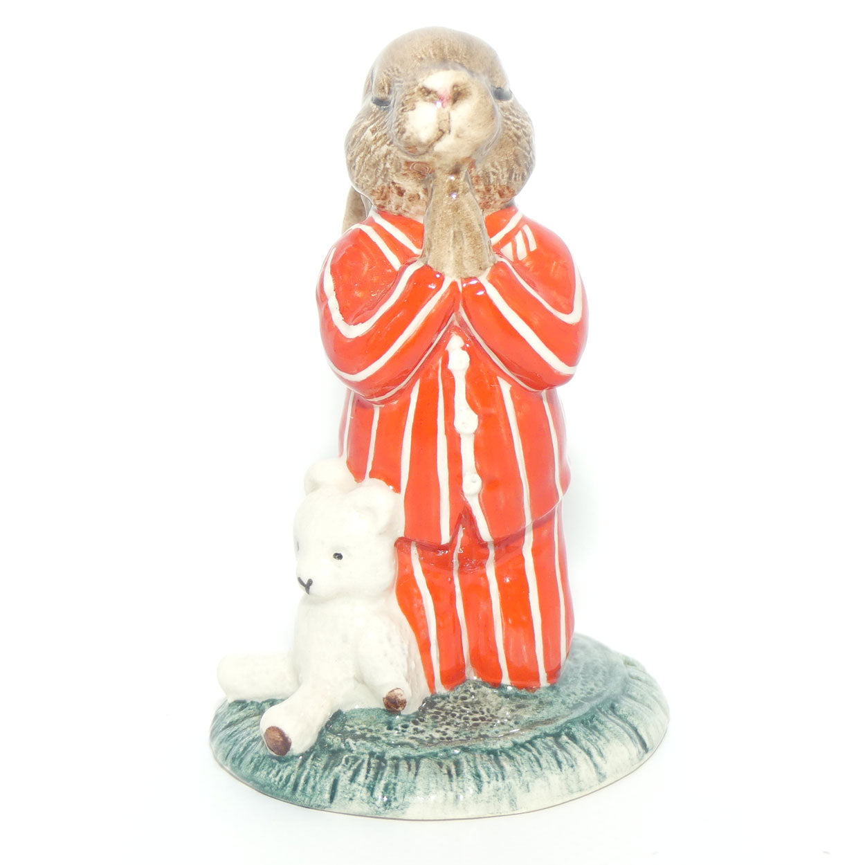 DB063 Royal Doulton Bunnykins Bedtime | Red & White | boxed