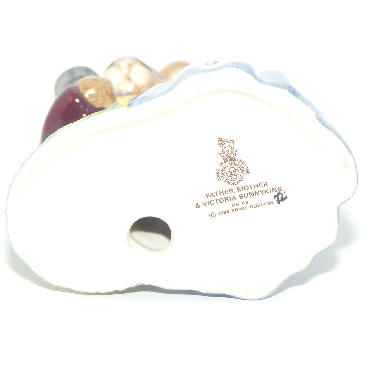 DB068 Royal Doulton Bunnykins Father, Mother and Victoria | boxed