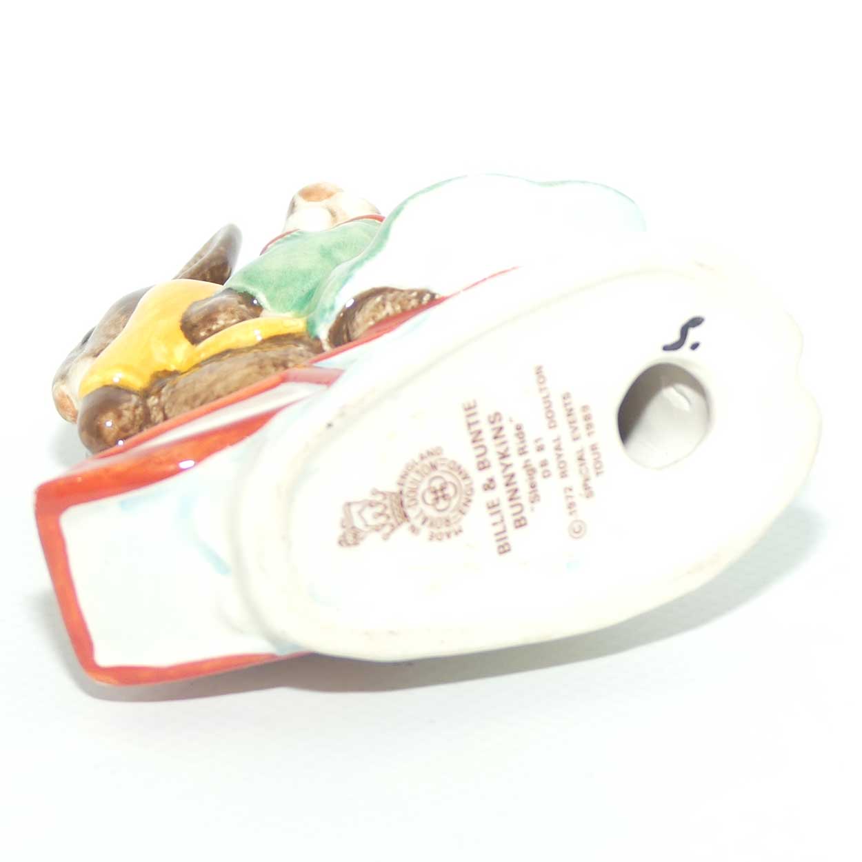 DB081 Royal Doulton Bunnykins Sleigh Ride | boxed