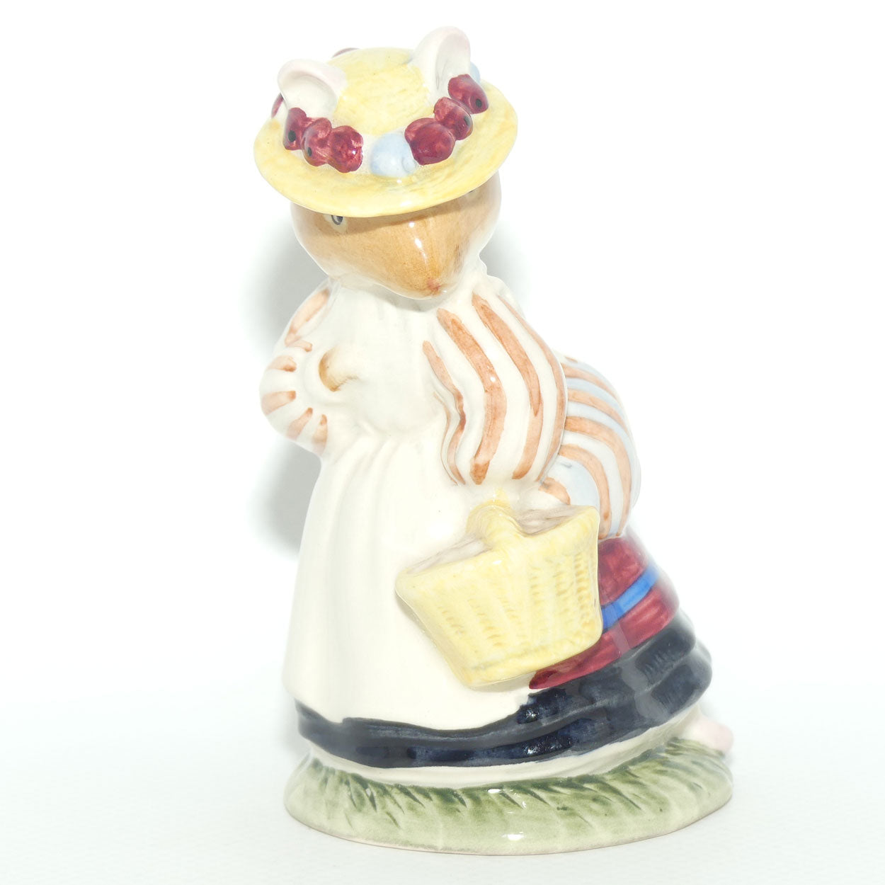 DBH05 Royal Doulton Brambly Hedge figure | Lady Woodmouse | Yellow Hat | Boxed #1