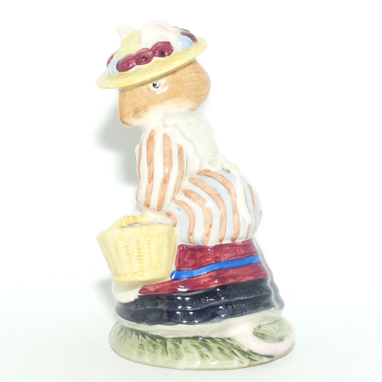 DBH05 Royal Doulton Brambly Hedge figure | Lady Woodmouse | Yellow Hat | Boxed #1
