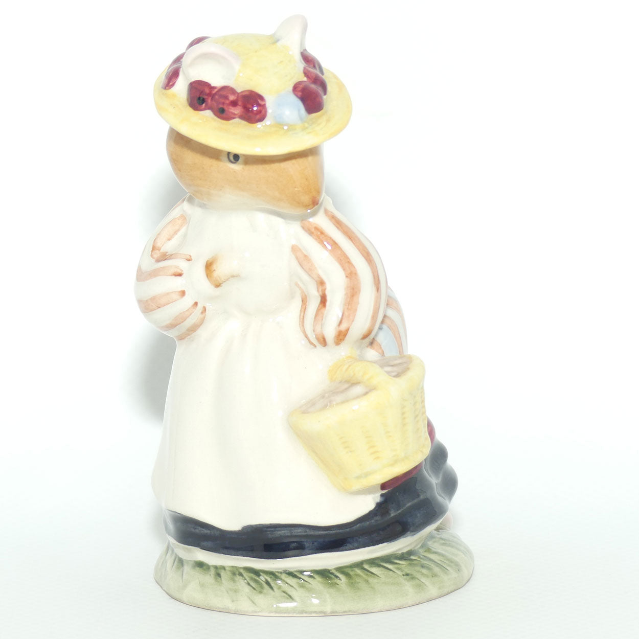 DBH05 Royal Doulton Brambly Hedge figure | Lady Woodmouse | Yellow Hat | Boxed #1