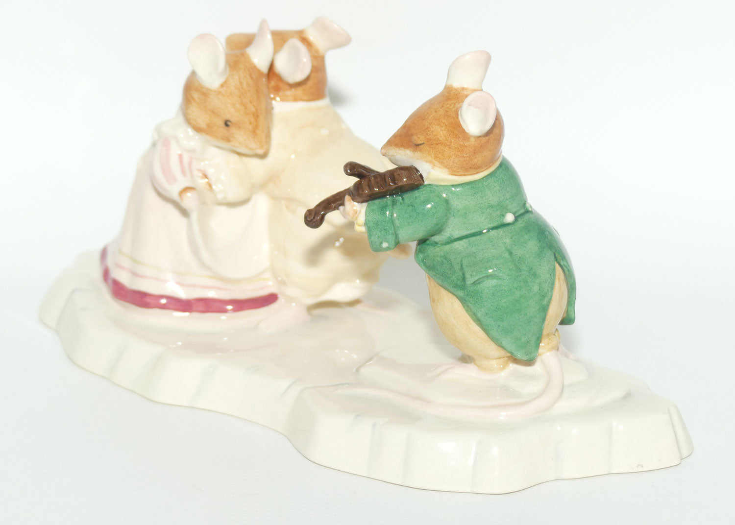 DBH30 Royal Doulton Brambly Hedge tableau figure | The Ice Ball | LE2551//3000 | signed + cert + box