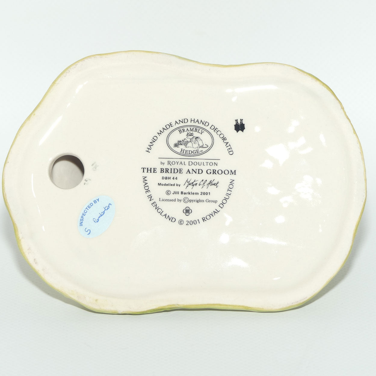 DBH44 Royal Doulton Brambly Hedge tableau figure |The Bride And Groom | Boxed