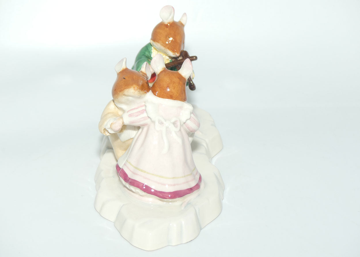 DBH30 Royal Doulton Brambly Hedge tableau figure | The Ice Ball | LE 1862/3000 | box + Cert