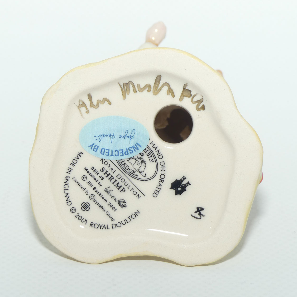 DBH43 Royal Doulton Brambly Hedge figure | Shrimp | signed | boxed