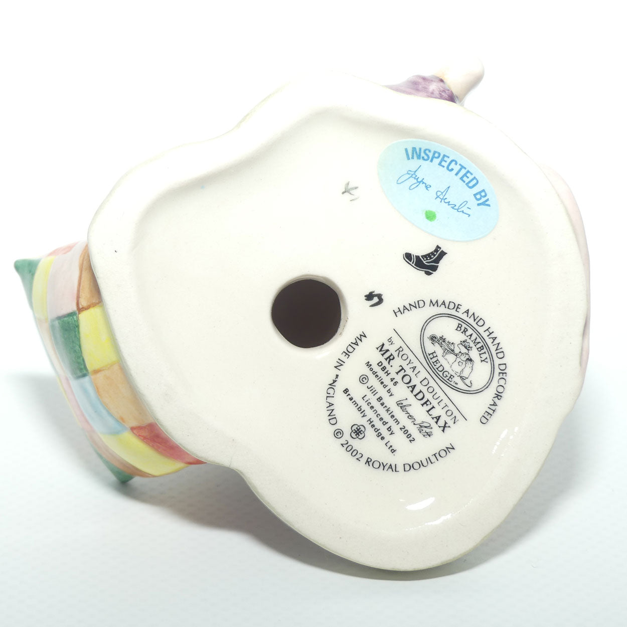 DBH46 Royal Doulton Brambly Hedge figure | Mr Toadflax | boxed