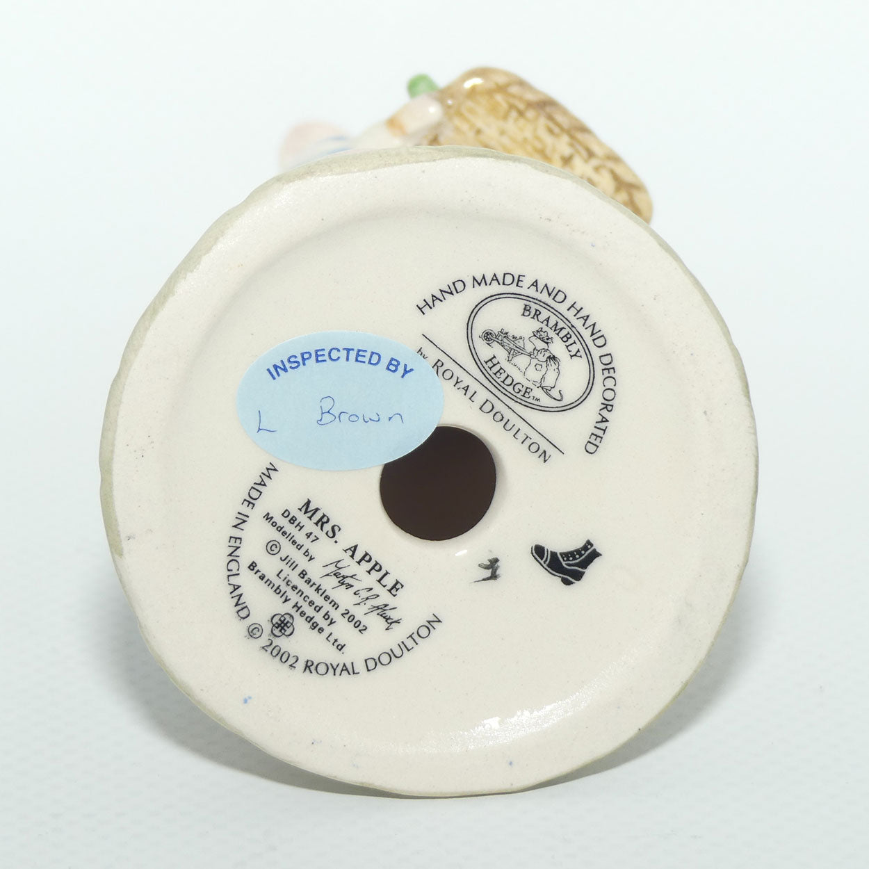 DBH47 Royal Doulton Brambly Hedge figure | Mrs Apple | boxed