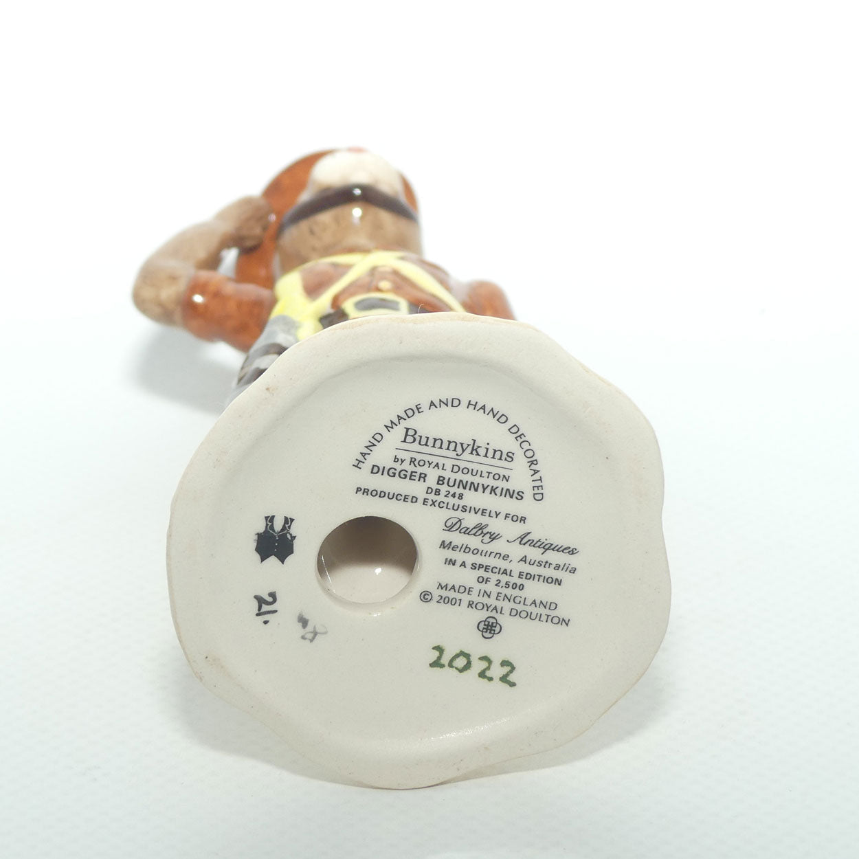 DB248 Royal Doulton Bunnykins Digger | LE2022/2500 + Cert