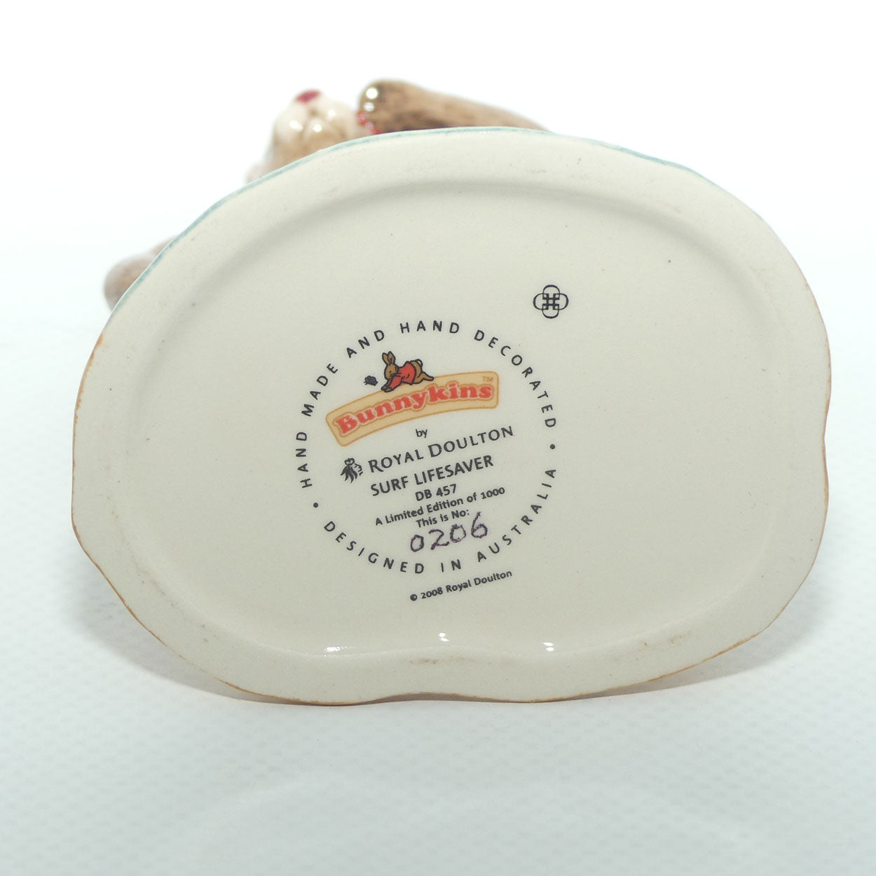 DB457 Royal Doulton Bunnykins Surf Lifesaver | no box | #206