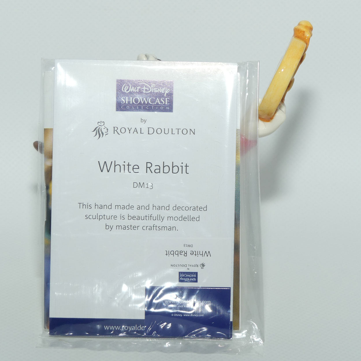 DM13 Royal Doulton Walt Disney Showcase | Alice in Wonderland | White Rabbit | boxed