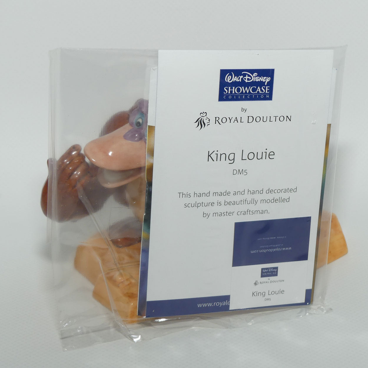 DM05 Royal Doulton Walt Disney Showcase | The Jungle Book figure | King Louie | boxed | #1