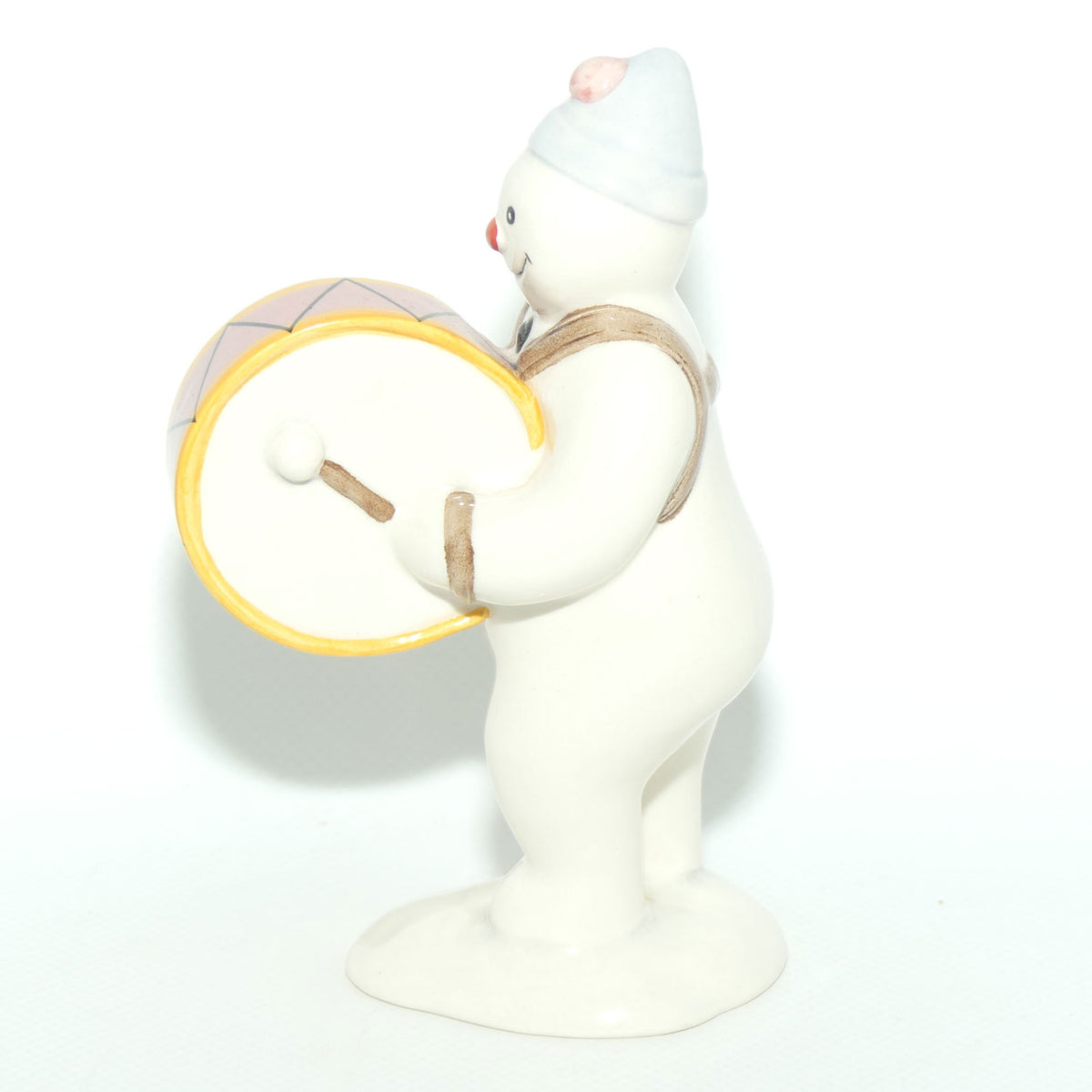 DS09 Royal Doulton Snowman figure Bass Drummer Snowman