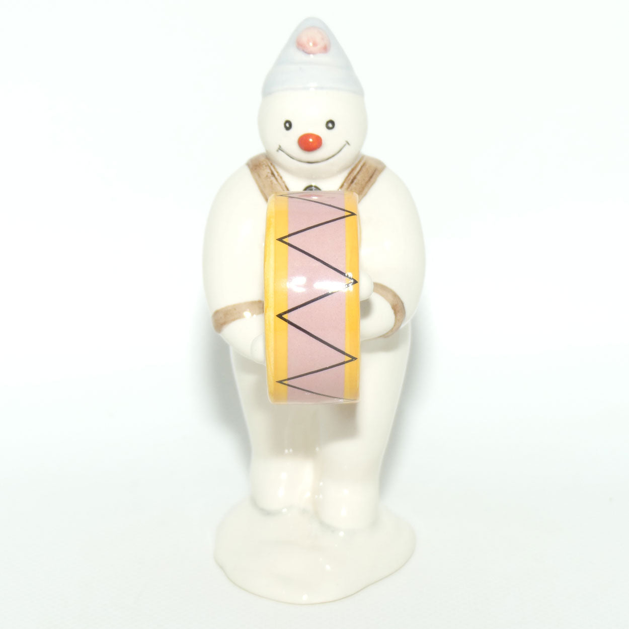 DS09 Royal Doulton Snowman figure Bass Drummer Snowman
