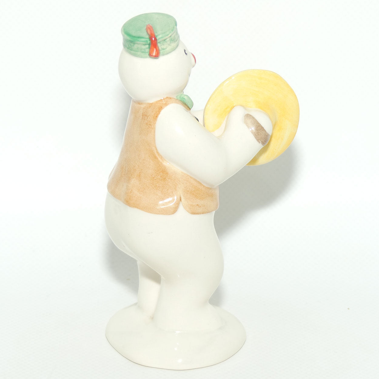 DS14 Royal Doulton Snowman figure Cymbal Player Snowman