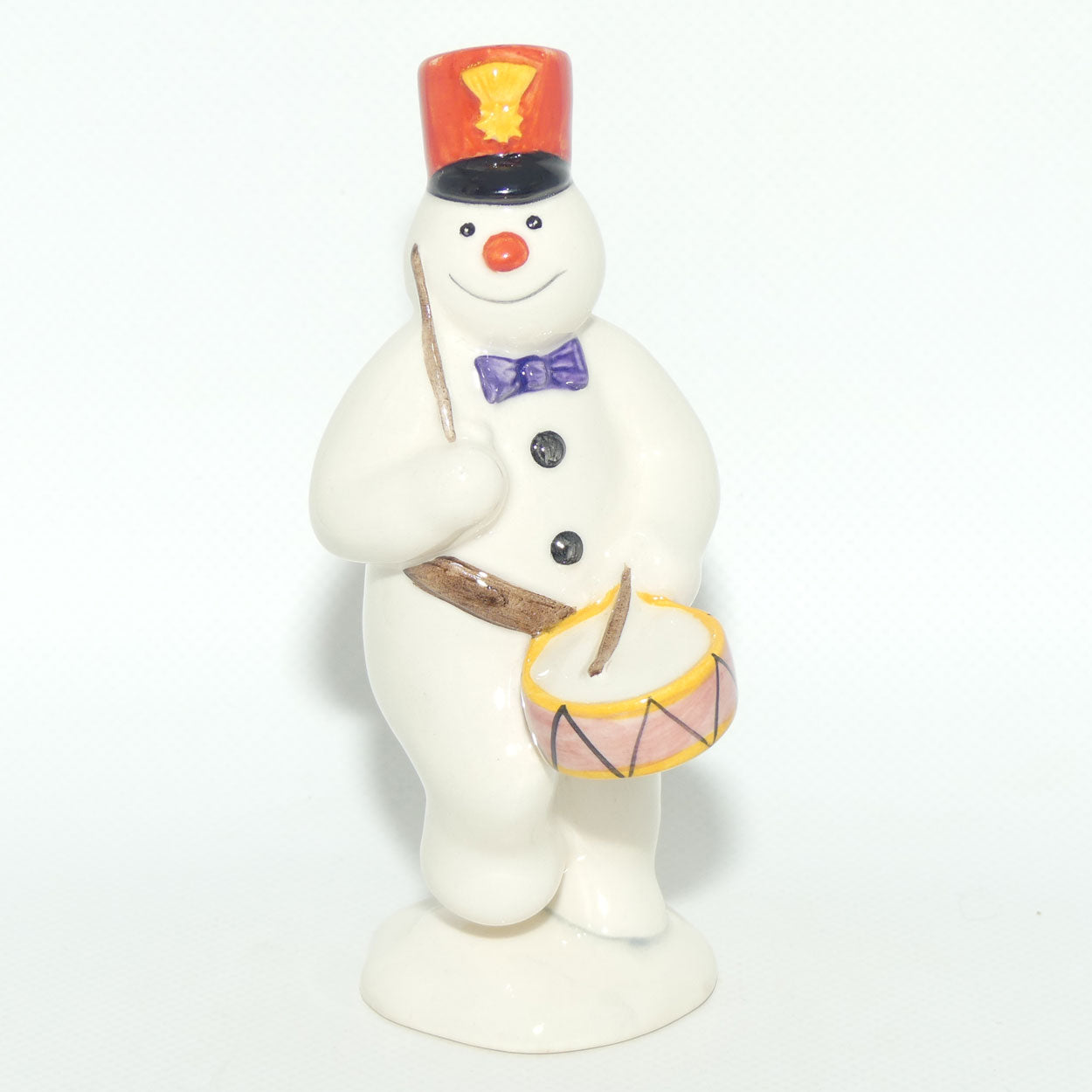 DS15 Royal Doulton Snowman figure Drummer Snowman