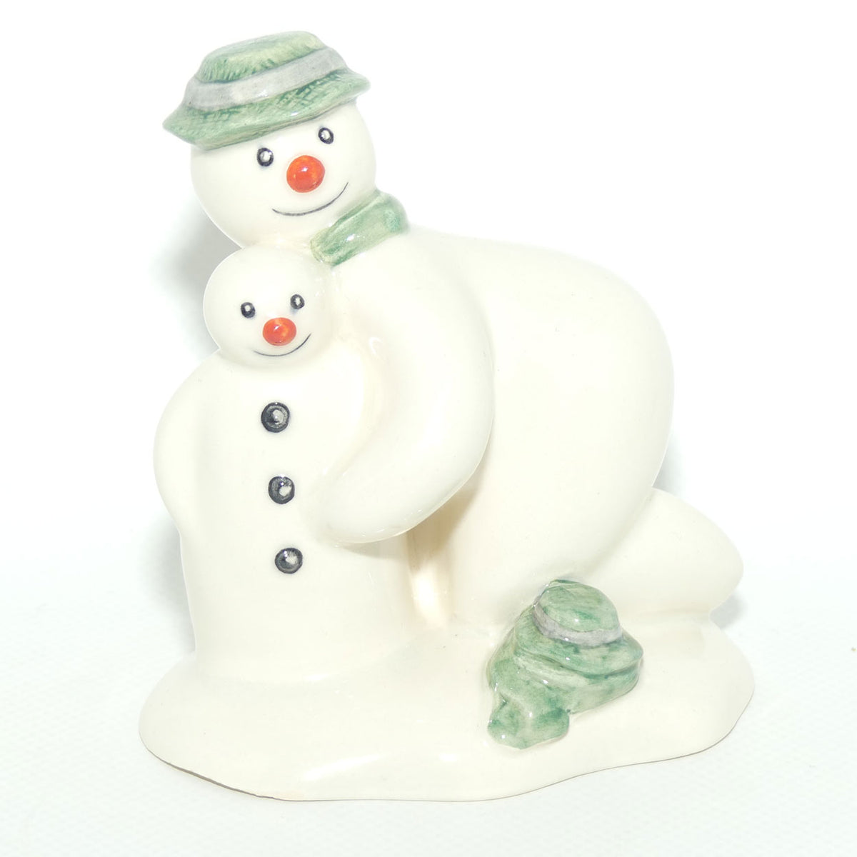 DS23 Royal Doulton Snowman figure Building the Snowman