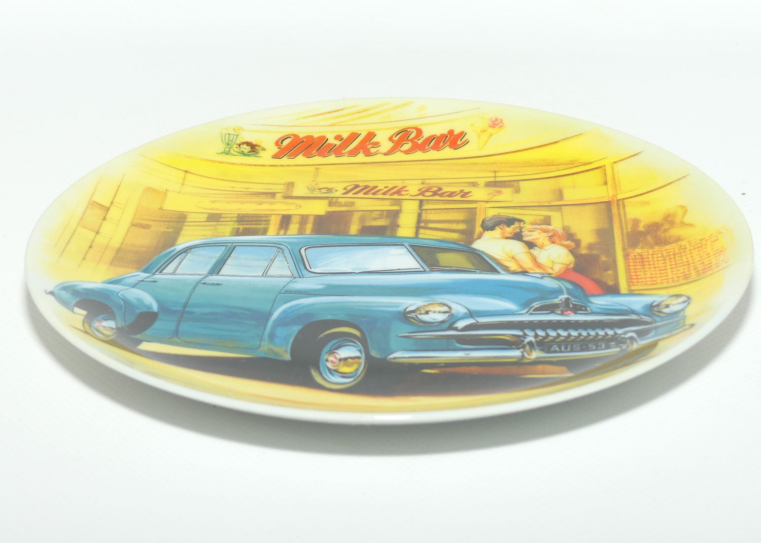Bradex 03 M02 4.1 plate | The All Australian Car Series | 1953 The FJ Holden | Plate Number D-088