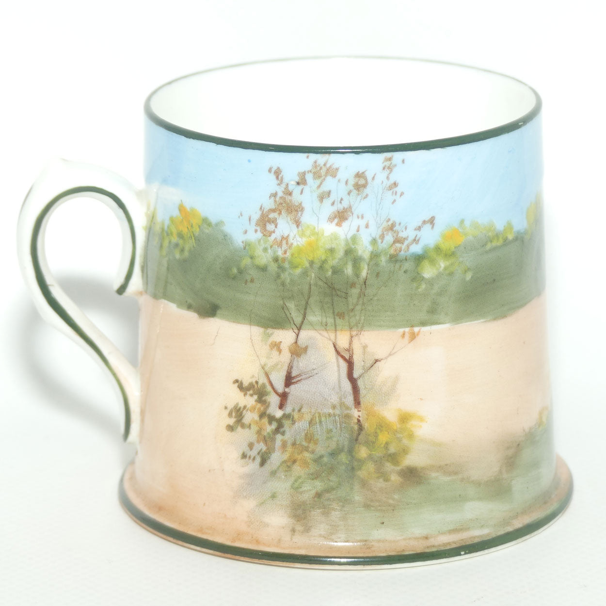 Royal Doulton Coaching Days Rex mug E2768 | rare Blue Sky variation