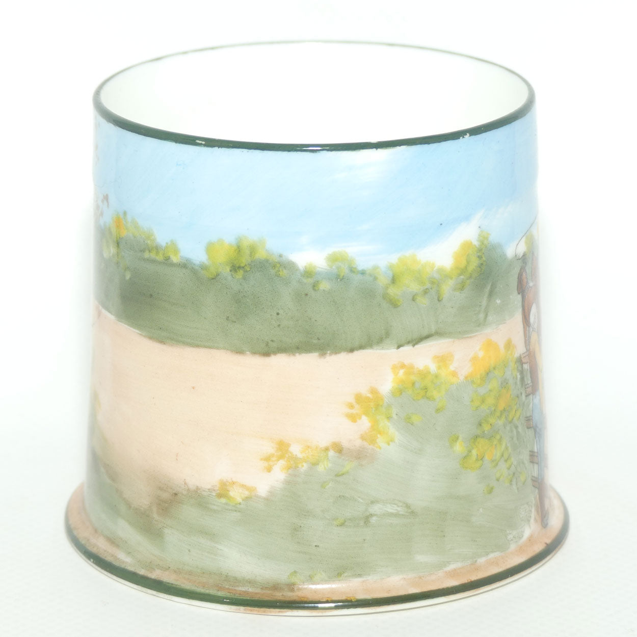 Royal Doulton Coaching Days Rex mug E2768 | rare Blue Sky variation